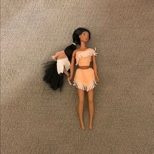 Disney’s Vintage Pocahontas Doll with Fringe Details